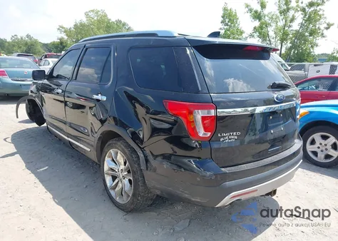 2016 Ford Explorer Limited z USA, uszkodzony, nr VIN 1FM5K8F88GGA87736